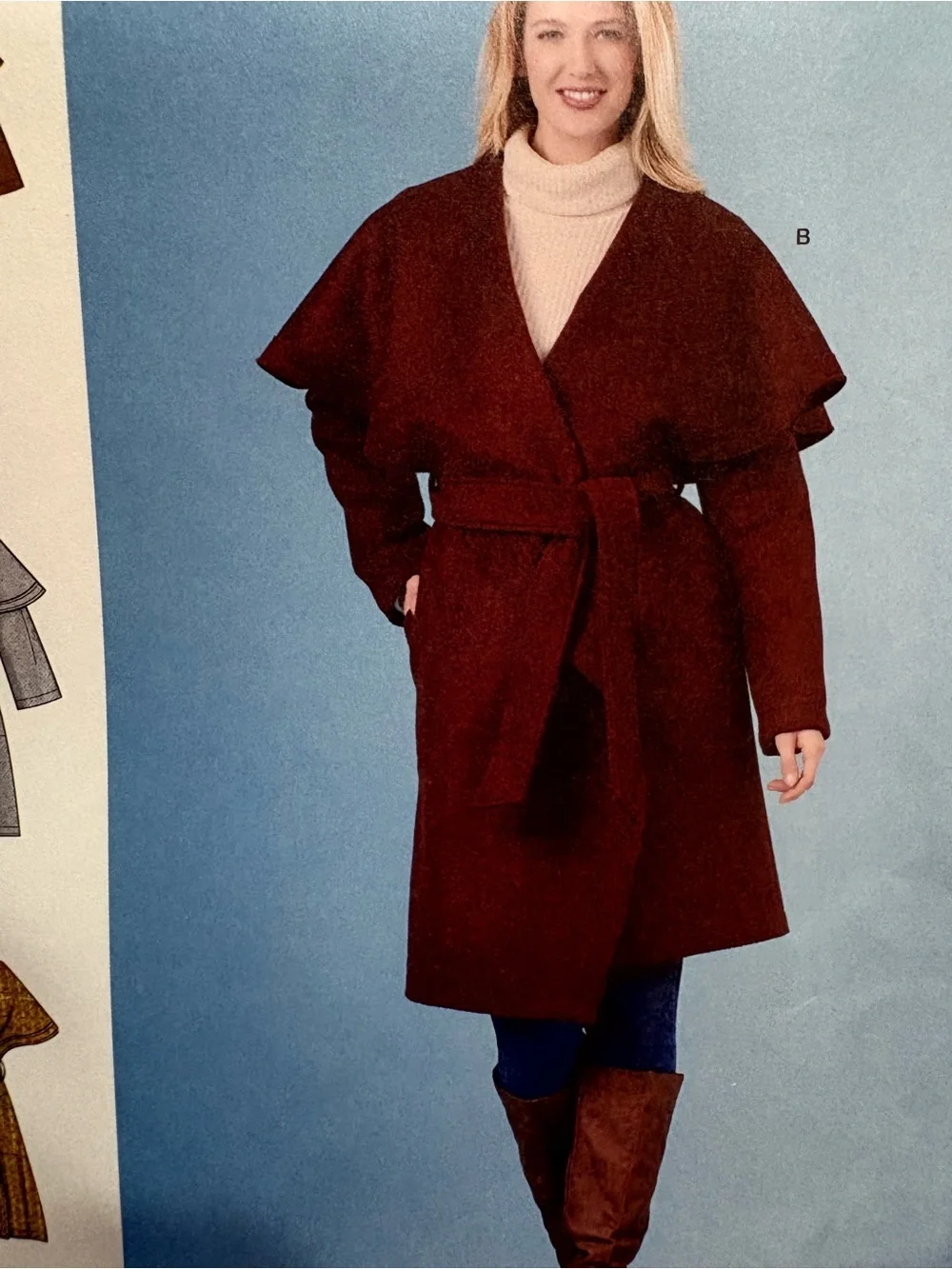 BN UNCUT 8990 U5 PLUS COAT SEWING PATTERNS